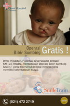 Operasi Bibir sumbing gratis !